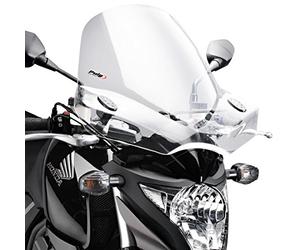 Puig 6862W Headlight Fairing For Non-Round Headlights, Transparent