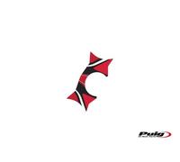 Puig 6943R Protector For Shaft Kawasaki ZZR1400 06 TO 13, RED