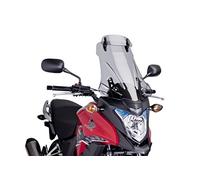 Puig 6992H Touring Windscreen With Visor improved wind protection, Smoke