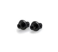 Puig 6997N Footpegs CNC machined aluminium, Black