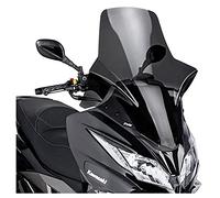 Puig 7020F V-Tech Touring Windscreen improved wind protection, Dark Smoke