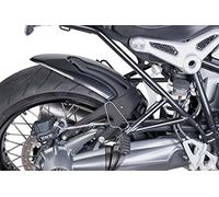 Puig 7023C Rear fender made of high-resistance ABS with integrated chain guard that improves protection and reduces splashes, Carbon