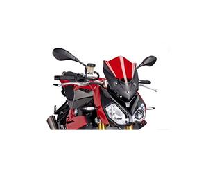 Puig 7040R Racing Screen for BMW S1000 R 14'-17', Red