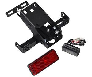 Puig 7102N License Plate Holder model specific design, Black