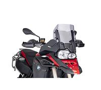 Puig 7307H Sport Screen compact and aerodynamic in high-impact acrylic with rounded profile and sporty design that improves protection and visibility, Smoke