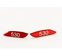 Puig 7511R Accessories For T-MAX/AK550 model specific design, Red