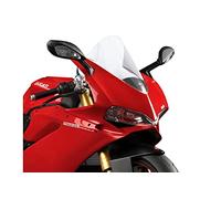 Puig 7621W R-Racer Sport Aerodynamic Windscreen, high-performance design made of 3 mm PMMA with a racing-optimized profile to improve protection and stability, Clear