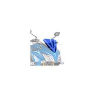 Puig 7639A Sport Screen compact and aerodynamic in high-impact acrylic with rounded profile and sporty design that improves protection and visibility, Blue