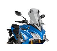 Puig 7641H Touring Windscreen With Visor improved wind protection, Smoke