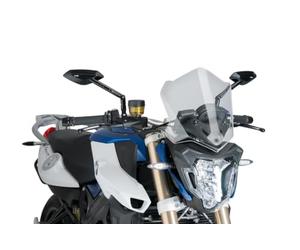 Puig 7650W Naked New Generation Sport model specific design, Transparent