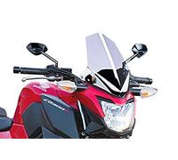 Puig 7655W Naked New Generation Sport sporty and aerodynamic in 3 mm acrylic with a raised design that improves protection and maintains wide visibility, Clear