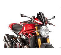 Puig 8900N Touring Screen for Ducati Monster 1200R 16'-17', Black