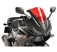 Puig 8903R Z-Racing Windscreen optimised aerodynamics, Red