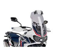 Puig Touring Honda Crf1000l Africa Twin/africa Twin Adventure Sports Windshield With Visor Grey