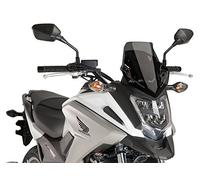 Puig 8909F Racing Screen for Honda NC750X 16'-17', Dark Smoke