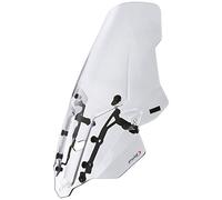Puig 8918H Touring Plus extra tall aerodynamic windscreen in high-impact acrylic with rounded profile that maximizes protection and riding comfort, Smoke