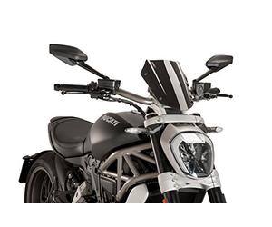 Puig 8921N New Generation Adjustable model specific design, Black