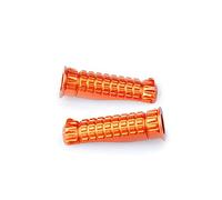 Puig 9192T R-Fighter Footpegs Orange for maximum grip