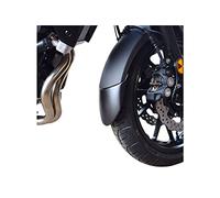 Puig 9237N Front fender flap made of high-resistance ABS that improves protection against impacts and splashes, Black
