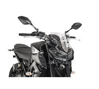 Puig 9376W Windscreen Naked New Generation for Yamaha MT-09 17'