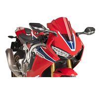 Puig 9407R Z-Racing Windscreen optimised aerodynamics, Red