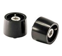 Puig 9409N Thruster handlebar bar ends in lightweight design with modular system for vibration reduction and customization, Black