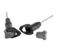 PUIG FRAME SLIDERS MOD. R19 FOR KAWASAKI NINJA 17-21 BLACK