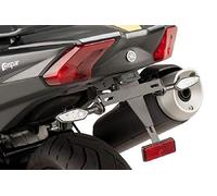 Puig 9468N License Support for Yamaha T-MAX 530/DX/SX 17'-18', Black