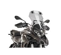Puig Touring Benelli Trk 502 2016-2018 Windshield With Visor Silver