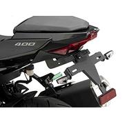 Puig 9629N License Plate Holder Brackets steel and polyamide license plate holder with adjustable tilt, secure mounting system and sporty design, Black