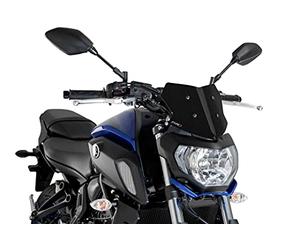Puig 9666C Naked New Generation Sport Carbon Look Windscreen