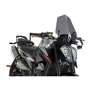 Puig 9668F Dark Smoked Naked New Generation Sport Windscreen