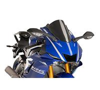 Puig 9723C Z-Racing aerodynamic and sporty windscreen in 3 mm acrylic with double height and side channels that improve protection and stability, Carbon