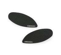 Puig Black Onedesign Tank Side Grips - Pair Aprilia Tuono 660 2021-2026