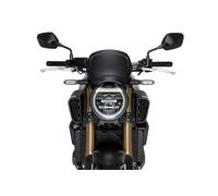 Puig ABS front plate for Honda, among others (Year 2024-2026) - Matte Black
