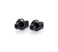 Puig Adapters by Pair Footpegs Rider 6866N Nine T Racer 17' R 14', S1000 RR 09'-18', Black