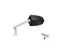 Puig Aluminium/Black GT.1 Mirror Left ONLY - M10 Fitment Universal