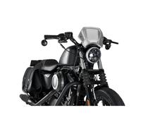 PUIG ALUMINUM FRONT FAIRING FIT ON HARLEY D. SPORTSTER 883 IRON 09-12 SILVER