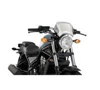 Puig 3701P Aluminium Frontal Plate Silver