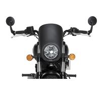 PUIG SEMIFAIRING WINDSCREEN ANARCHY FIT ON INDIAN SCOUT BOBBER 18-25 MATT BLACK