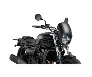 PUIG Anarchy Semi-Faired Cupolino For Kawasaki Eliminator 500 24-26 Matte Black