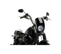 PUIG Anarchy Semi-Fairing Windshield Harley Dyna Street Bob FXDB/I 06-17 Black