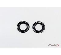 Puig Anodized Aluminum Rings Set 20025N Black for PHB19 Axle Slider