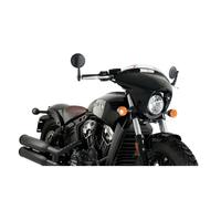 PUIG Batwing SML Sport Screen For Indian Scout Bobber 18-26 Smoke Light 21073H