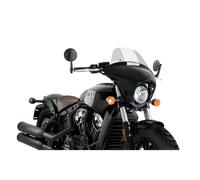 PUIG BATWING WINDSCREEN SML TOURING FOR INDIAN SCOUT BOBBER 18-25 LIGHT SMOKE-21