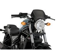 Puig 3701N Aluminium Frontal Plate Black