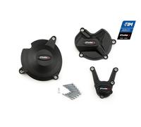 Puig Black Engine Cover Kit Track for Championship BMW S1000 XR 2015-2019