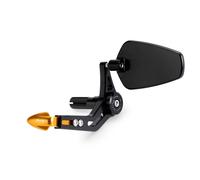 Puig Black/Gold Pro Clutch Lever Protector ONLY with Mirror Universal