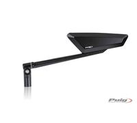 Puig Black Hypernaked Mirror Left ONLY - M10 Fitment Universal