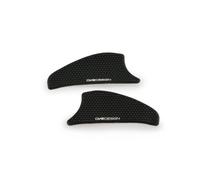Puig Black Onedesign Tank Side Grips - Pair Kawasaki Versys 1000 2015-2024